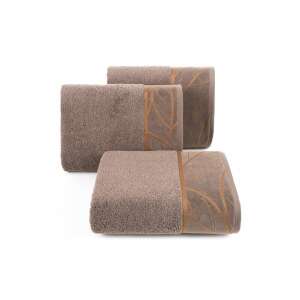 Alisma2 Jacquard Fürdőlepedő - Barna - 50x90 cm