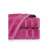 Glory1 lurex törölköző magenta 50x90 cm, puha pamut ezüstös szálakkal, elegáns design