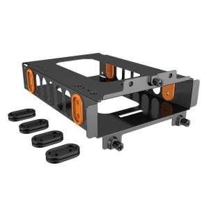 be quiet! HDD ketrec a legtöbb be quiet! házhoz, fekete, narancssárga gumi lengéscsillapítókkal - Be Quiet