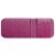 Jessi Velúr Amarant Törölköző 70x140 cm - Fektetett nézet