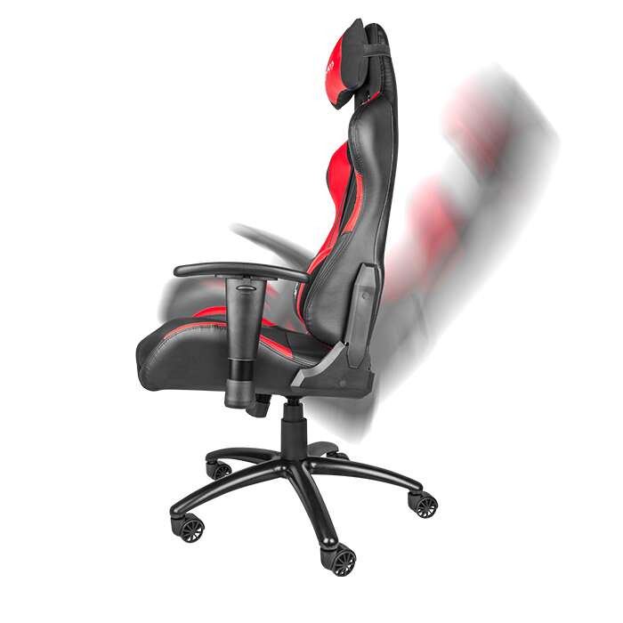 Genesis nitro 550 gamer szék, fekete-piros