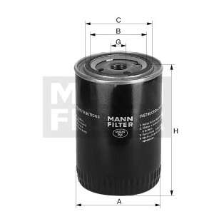Mann-Filter W950/38 Olajszűrő 70712490 