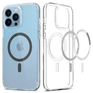 Etui Spigen Ultra Hybrid Mag iPhone 13 Pro MAX Armored Magsafe kompatybilne etui grafitowe 70737867 - Spigen Kontakty telefoniczne