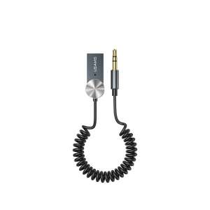 Usams Bluetooth 5.0 Car Audio Receiver Transmitter, connect your phone to your car stereo with this wireless adapter - USAMS