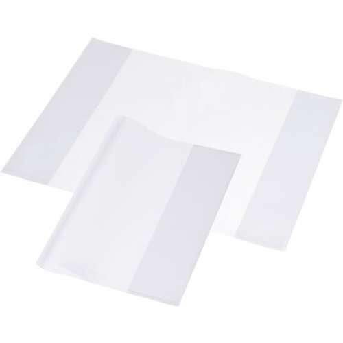 PANTA PLAST Notizbuch- und Bucheinband, A4, PP, 90 Mikron, glänzende Oberfläche, PANTA PLAST, wasserklar