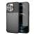 Black TPU case for iPhone 13 Pro, shockproof and flexible