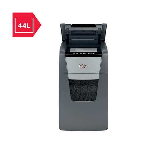 REXEL Iratmegsemmisítő, konfetti, 130 lap, REXEL, "Optimum AutoFeed+ 130X"