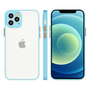Milky Case for iPhone 13 Pro Max, clear case with blue frame - Phone Case