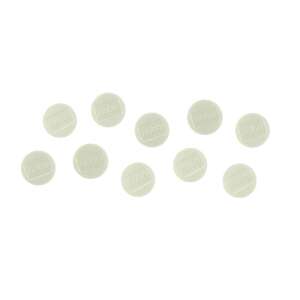 10 db NOBO erős fehér mágneses korong, 38 mm átmérőjű - Nobo