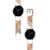 Samsung Galaxy Watch 42mm z paskiem silikonowym Strap Moro z abstrakcyjnym wzorem