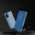 Xiaomi Poco X4 NFC 5G blue clear view case falling protection