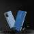 Blue Clear View flip case for Xiaomi Poco X4 NFC 5G