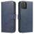 Blue leather flip case for POCO M4 Pro 5G with stand function