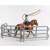 Schleich Farm World Cowgirl on Horse with Lasso and Calf Playset