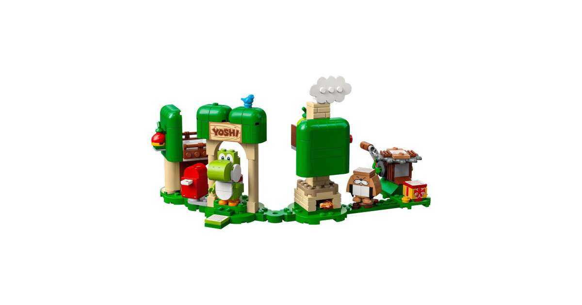 LEGO Super Mario Yoshi Gift House Expansion Set - Main Image