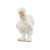 Schleich Silkie Chicken Figure, white, realistic farm animal figurine for kids