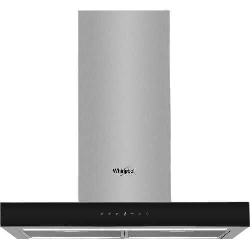 Digestor Whirlpool WHBS 62F LT K/1 z nerezovej ocele s čiernym skleneným ovládacím panelom