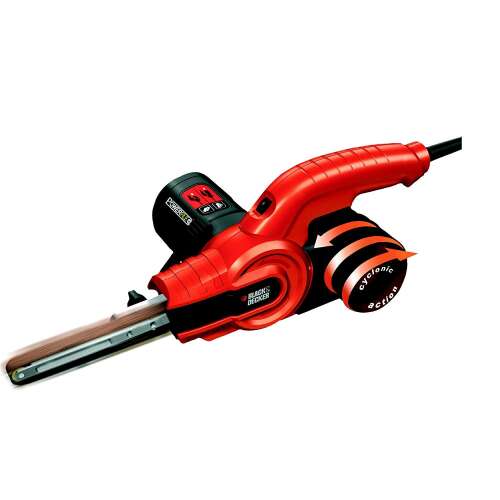 Black+Decker KA902EK-QS Szalagcsiszoló - 400W, 13mm