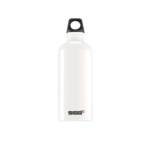 SIGG Alu Traveller 0.6L sticlă de apă albă