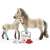 Schleich Horse Club Hannah's first aid kit with Icelandic mare and foal figures