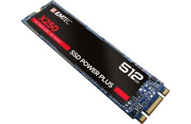Emtec X250 SSD Power Plus - M.2 SATA3 - 512GB