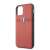 Ferrari Off Track iPhone 11 Pro leather case, red, side view