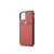 Ferrari Off Track iPhone 11 Pro leather case, red, side view