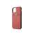 Ferrari Off Track iPhone 11 Pro leather case, red, side view
