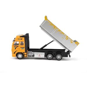 Orange Metal Dump Truck Toy with Tilting Bed - Kids's play car