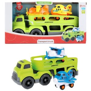Little Stars airplane transporter truck with toy airplanes - Kids's play car