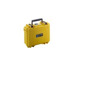 B&W Typ 500 SI Koffer - Sárga, Kemény Tok, Védőtok, Vízálló Tok, Porálló Tok, Ütésálló Tok - B&W
