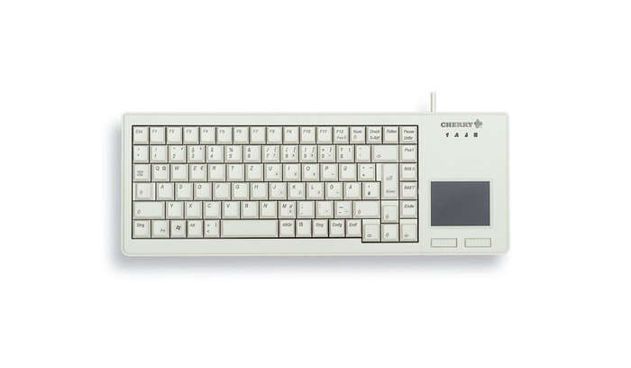 CHERRY XS Touchpad Keyboard USB QWERTZ German Grey