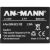 Ansmann A-Pan - Panasonic Kamera Akkumulátor - 890mAh 77440178