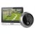 eZVIZ DP2 smart video doorbell with garden view on the monitor