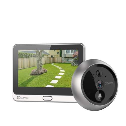 eZVIZ DP2 Video Doorphone Set, smart doorbell with wide-angle camera and indoor monitor