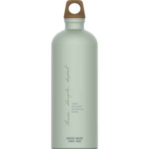 SIGG Traveller MyPlanet Repeat Plain 1000ml kulacs, zöld, 100% újrahasznosított alumínium, svájci gyártás - Sigg
