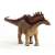 Schleich Amargasaurus dinosaur figure, realistic model, brown and red, standing on four legs