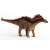 Schleich Amargasaurus dinosaur figure, realistic model, brown and red, standing on four legs