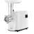 Tefal NE114130 electric meat grinder, 7 in 1, white, front view
