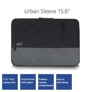 ACT Urban 15,6" Notebook Sleeve - Черен