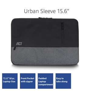 ACT Urban 15,6" Notebook Sleeve - Fekete 82676776 
