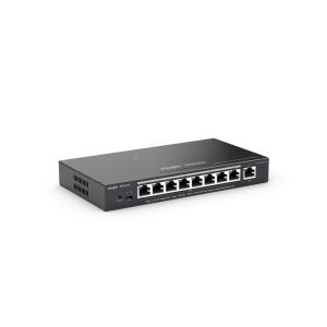 Ruijie Reyee RG-ES209GC-P Gigabit PoE+ Switch, 9 Port Network Switch - Switch