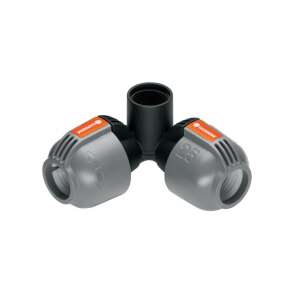 Conector colțar pentru sistemul de udare Gardena, 25 mm x 3/4" filet interior, pentru conectarea sistemelor de udare - Irigare