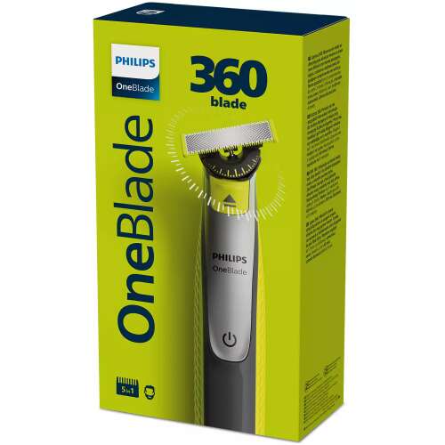 Philips OneBlade 360 Face QP2730/20 Elektrický holiaci strojček na mokré/suché holenie