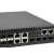 LevelOne GTL-2872 28 portos L3 Lite menedzselt Gigabit Fiber Switch RJ-45 portok és 10G uplink portok közeli képe