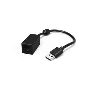 Hama 177103 Gigabit USB adapter, fekete, RJ-45-ről USB-re adapter - Hama