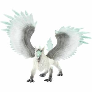 Schleich Eldrador Ice Griffin Figure, 14cm, toy griffin with movable wings - Figure