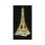 Puzzle 3D Ravensburger al Turnului Eiffel noaptea, iluminat cu lumini aurii