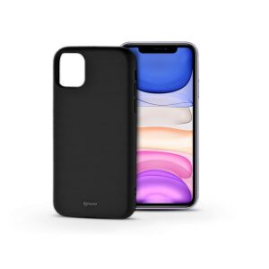 ROAR All Day iPhone 11 schwarze Silikonhülle am Telefon - Roar Handyhüllen