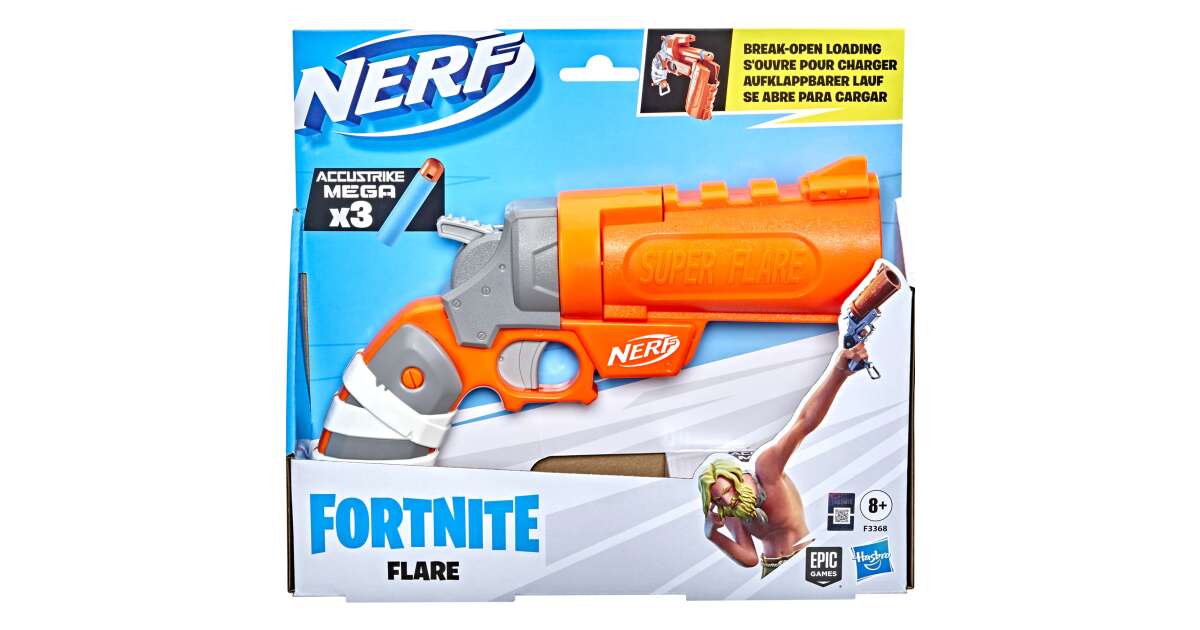 Hasbro Nerf Fortnite Flare Szivacslövő Fegyver Pepitahu 3144